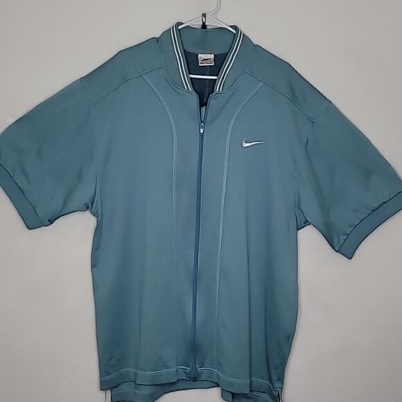 Vintage Nike Short Sleeve Jacket Size Large - Picture 1 of 6